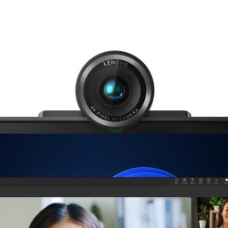 Lenovo 4XC1Q25246 internetinė kamera 8 MP 1920 x 1080 pikseliai USB-C Juoda