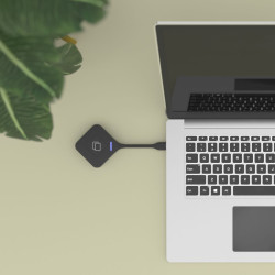 Marmitek 25008484 vaizdo ir garso signalų ilgintuvas Juoda