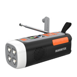 Marmitek 25008644 radijo imtuvas Nešiojama Analoginis ir skaitmeninis Juoda