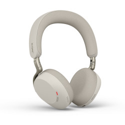 Jabra Evolve3 75 MS + Link 390c Laisvų rankų įranga Bevielis Su lankeliu Skambučiai / muzika C tipo USB Bluetooth Pilka