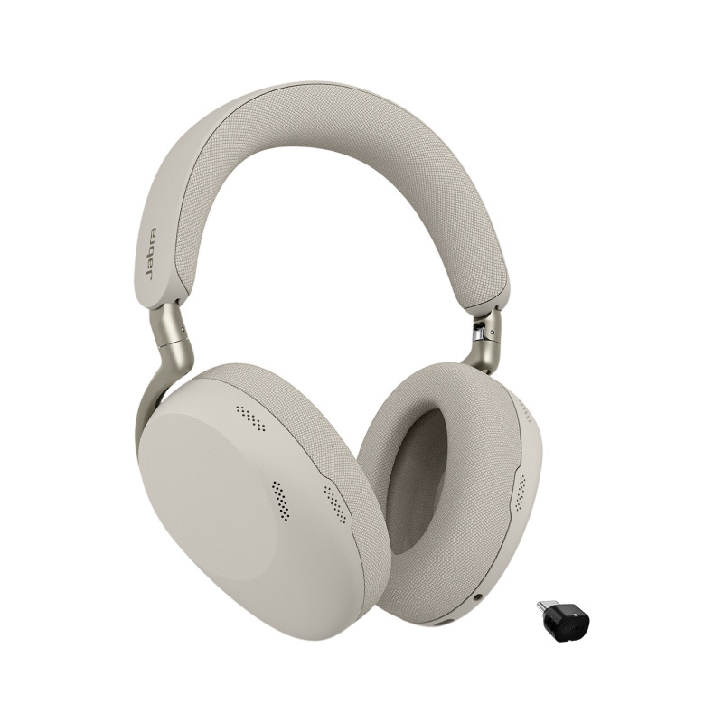 Jabra Evolve3 85 UC + Link 390c Headset Wireless Head-band Calls/Music USB Type-C Bluetooth Grey