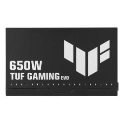 ASUS TUF-GAMING-650B-EVO maitinimo blokas 650 W 20+4 pin ATX ATX Juoda