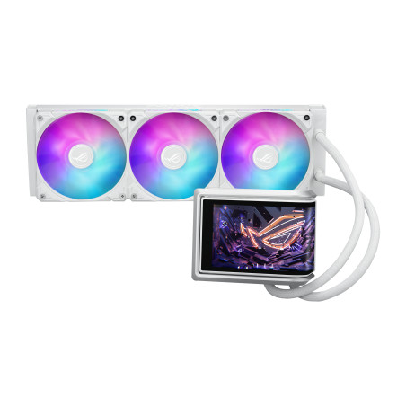 ASUS ROG RYUO IV 360 ARGB WHT Procesorius Universalusis skystinis aušintuvas 12 cm Balta