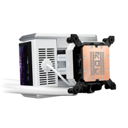 ASUS ROG RYUO IV 360 ARGB WHT Procesorius Universalusis skystinis aušintuvas 12 cm Balta