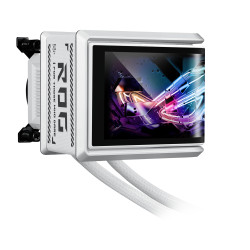 ASUS ROG RYUO IV 360 ARGB WHT Procesorius Universalusis skystinis aušintuvas 12 cm Balta