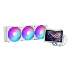 ASUS ROG RYUO IV 360 ARGB WHT Procesorius Universalusis skystinis aušintuvas 12 cm Balta