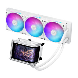 ASUS ROG RYUO IV 360 ARGB WHT Procesorius Universalusis skystinis aušintuvas 12 cm Balta