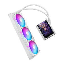 ASUS ROG RYUO IV 360 ARGB WHT Procesorius Universalusis skystinis aušintuvas 12 cm Balta