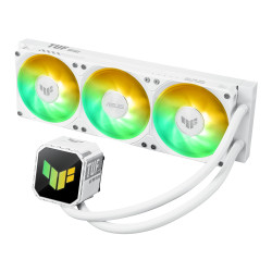 ASUS TUF Gaming LC III 360 ARGB White Edition Kompiuterio korpusui Universalusis skystinis aušintuvas 12 cm Balta