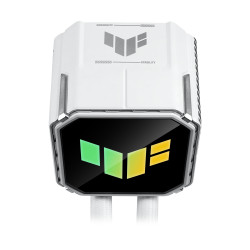 ASUS TUF Gaming LC III 360 ARGB White Edition Kompiuterio korpusui Universalusis skystinis aušintuvas 12 cm Balta