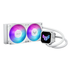 ASUS TUF GAMING LC III 240 ARGB WHT Procesorius Universalusis skystinis aušintuvas 12 cm Balta