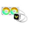 ASUS TUF GAMING LC III 240 ARGB WHT Procesorius Universalusis skystinis aušintuvas 12 cm Balta
