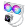 ASUS TUF GAMING LC III 240 ARGB WHT Procesorius Universalusis skystinis aušintuvas 12 cm Balta