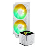 ASUS TUF GAMING LC III 240 ARGB WHT Procesorius Universalusis skystinis aušintuvas 12 cm Balta