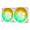 ASUS TUF GAMING LC III 240 ARGB WHT Procesorius Universalusis skystinis aušintuvas 12 cm Balta