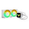 ASUS TUF GAMING LC III 240 ARGB WHT Procesorius Universalusis skystinis aušintuvas 12 cm Balta