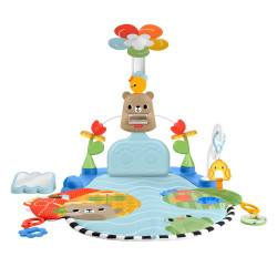 Fisher-Price HYR60 žaidimų stovas / kilimėlis kūdikiui Audinys, Plastikas Multi spalvos Kūdikių treniruoklis