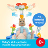 Fisher-Price HYR60 baby gym/play mat Fabric, Plastic Multicolour