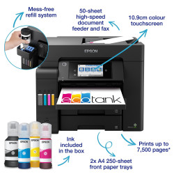 Epson EcoTank ET-5805 Rašalinis A4 4800 x 2400 DPI 32 ppm „Wi-Fi“