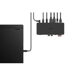 ASUS Triple 4K Thunderbolt 4 Dock DC500 Vielinis Juoda