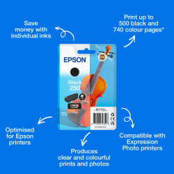 Epson 250 Violin Claria Photo HD ink cartridge 1 pc(s) Original Standard Yield