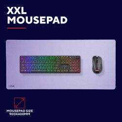Trust GXT 759P Žaidimo pelės padėkliukas Violetinė