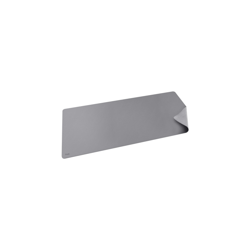 Trust Benya XXL desk pad Polyvinyl chloride (PVC) Grey