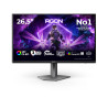 AOC AGON PRO AG276QKD2 kompiuterio monitorius 67,3 cm (26.5") 2560 x 1440 pikseliai Quad HD QD-OLED Juoda, Pilka