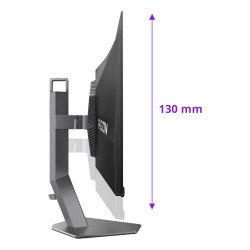 AOC AGON PRO AG276QKD2 kompiuterio monitorius 67,3 cm (26.5") 2560 x 1440 pikseliai Quad HD QD-OLED Juoda, Pilka