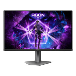 AOC AGON PRO AG276QKD2 kompiuterio monitorius 67,3 cm (26.5") 2560 x 1440 pikseliai Quad HD QD-OLED Juoda, Pilka