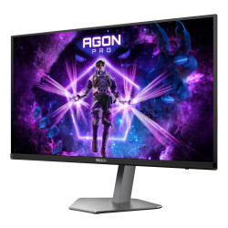 AOC AGON PRO AG276QKD2 kompiuterio monitorius 67,3 cm (26.5") 2560 x 1440 pikseliai Quad HD QD-OLED Juoda, Pilka