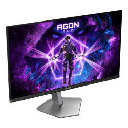 AOC AGON PRO AG276QKD2 computer monitor 67.3 cm (26.5") 2560 x 1440 pixels Quad HD QD-OLED Black, Grey