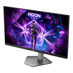 AOC AGON PRO AG276QKD2 kompiuterio monitorius 67,3 cm (26.5") 2560 x 1440 pikseliai Quad HD QD-OLED Juoda, Pilka