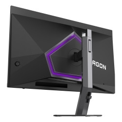 AOC AGON PRO AG276QKD2 computer monitor 67.3 cm (26.5") 2560 x 1440 pixels Quad HD QD-OLED Black, Grey