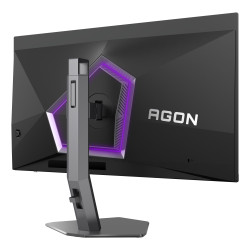 AOC AGON PRO AG276QKD2 kompiuterio monitorius 67,3 cm (26.5") 2560 x 1440 pikseliai Quad HD QD-OLED Juoda, Pilka
