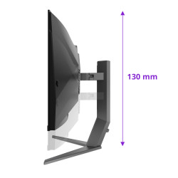 AOC AGON PRO AG346UCD kompiuterio monitorius 86,4 cm (34") 3440 x 1440 pikseliai Wide Quad HD QD-OLED Juoda, Pilka