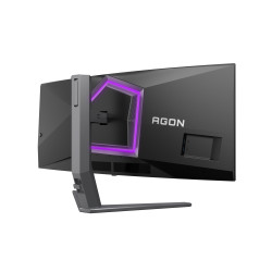 AOC AGON PRO AG346UCD kompiuterio monitorius 86,4 cm (34") 3440 x 1440 pikseliai Wide Quad HD QD-OLED Juoda, Pilka