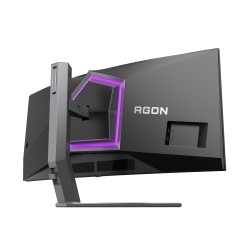 AOC AGON PRO AG346UCD kompiuterio monitorius 86,4 cm (34") 3440 x 1440 pikseliai Wide Quad HD QD-OLED Juoda, Pilka