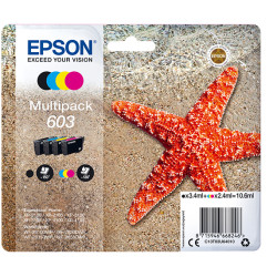 Epson C13T03U64010 rašalo kasetė 1 vnt Originalus Standartinė išeiga Juoda, Žydras, Rausvai raudona, Geltona
