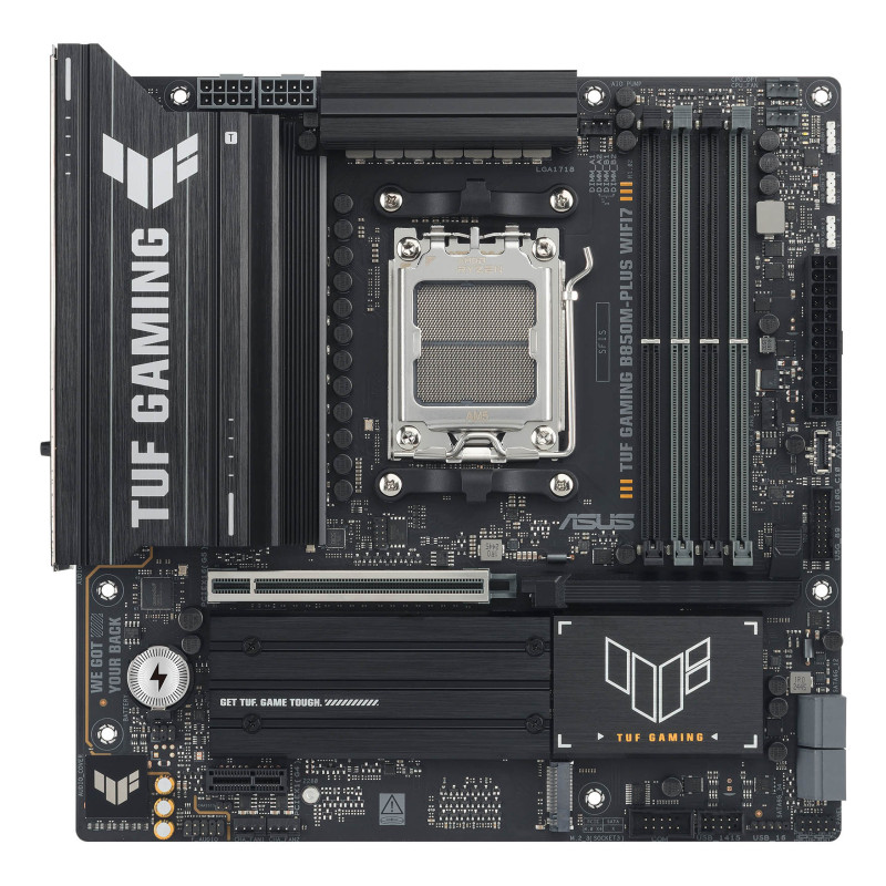 ASUS TUF GAMING B850M-PLUS WIFI7 AMD B850 AM5 lizdas „micro ATX“