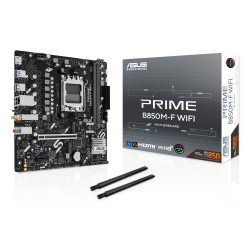 ASUS PRIME B850M-F WIFI AMD B850 AM5 lizdas „micro ATX“
