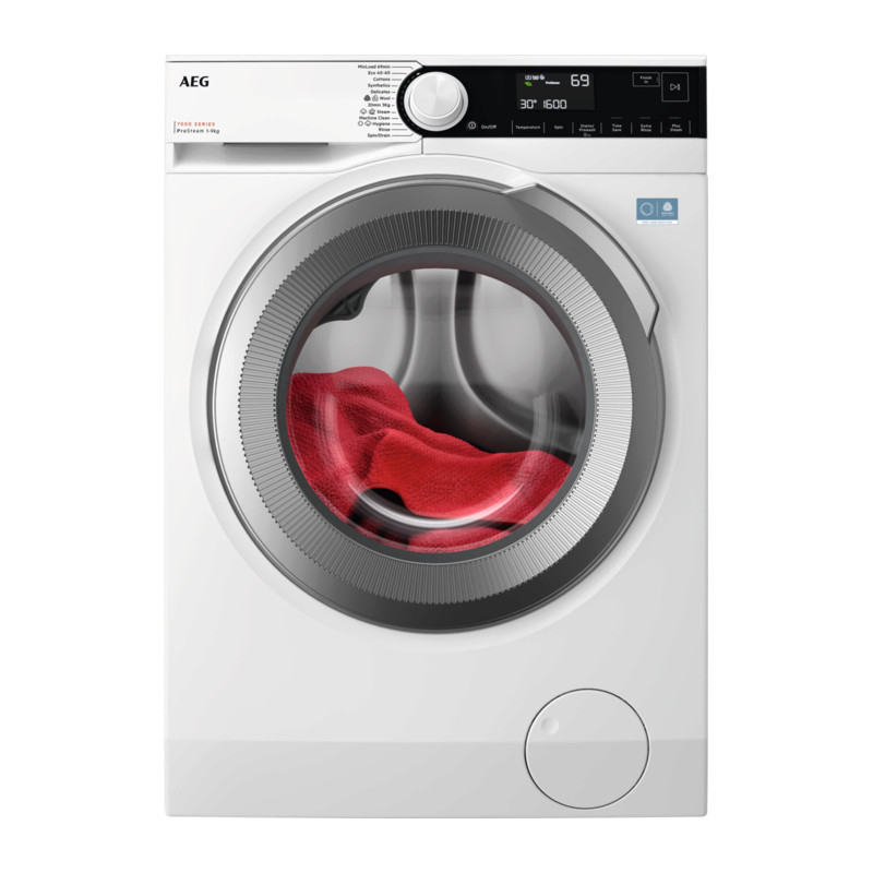 AEG Series 7000 LR733W96W washing machine Front-load 9 kg 1600 RPM White