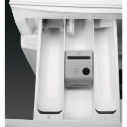 AEG Serie 8000 LR834F96W skalbimo mašina Pakraunama per priekį 9 kg 1600 RPM Balta