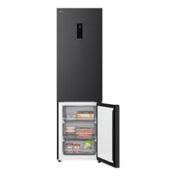 LG GBBS525CEV šaldytuvas-šaldiklis Pastatomi 375 L Juoda