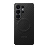 Samsung M3 Carbon Magnet Black mobiliojo telefono dėklas 17,5 cm (6.9") Užsegamas dėklas Juoda