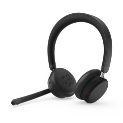 Lenovo ANC Headset 6550 Laisvų rankų įranga Bevielis Su lankeliu Biuras / skambučių centras C tipo USB Bluetooth Juoda