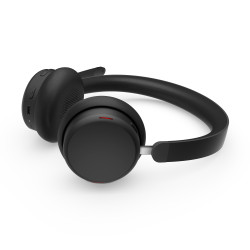 Lenovo ANC Headset 6550 Laisvų rankų įranga Bevielis Su lankeliu Biuras / skambučių centras C tipo USB Bluetooth Juoda