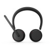Lenovo ANC Headset 6550 Laisvų rankų įranga Bevielis Su lankeliu Biuras / skambučių centras C tipo USB Bluetooth Juoda