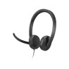 Lenovo VoIP Headset 5000 Laisvų rankų įranga Vielinis Su lankeliu Biuras / skambučių centras C tipo USB Juoda