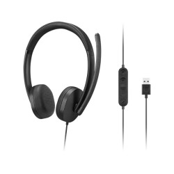 Lenovo 4XD1P83425 Ausinės be mikrofono ir ausinės su mikrofonu Laisvų rankų įranga Vielinis Su lankeliu Skambučiai / muzika USB 